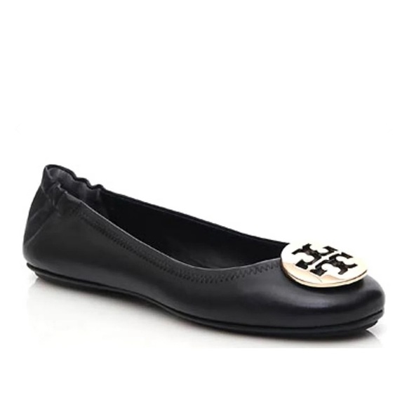 Tory Burch Minnie Travel Ballet Flats 7M - Picture 1 of 8